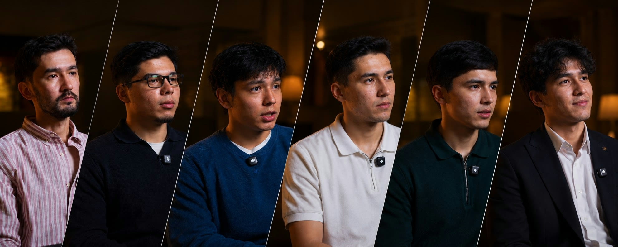 Six members of the StellaCore team, photographed in Tashkent